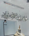 WOMO Cluster Pendelleuchte Silber Gold Esstisch Modern-WM2042 thumbnail