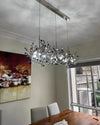 WOMO Cluster Pendelleuchte Silber Gold Esstisch Modern-WM2042 thumbnail