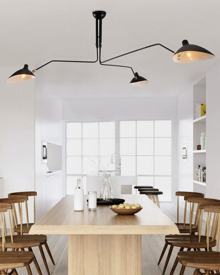 WOMO Arms Semi-Flush Mount Light-WM2057