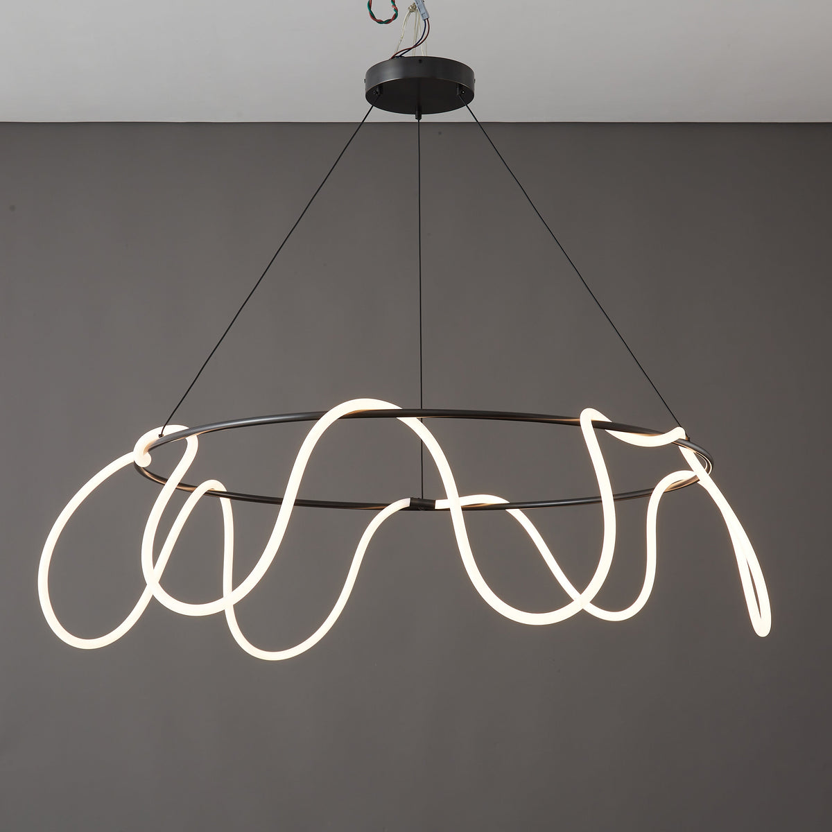 WOMO LED Round Chandelier Round Minimalist-WM2059b