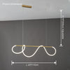 WOMO Rope Led Esszimmer Pendelleuchte-WM2059a thumbnail