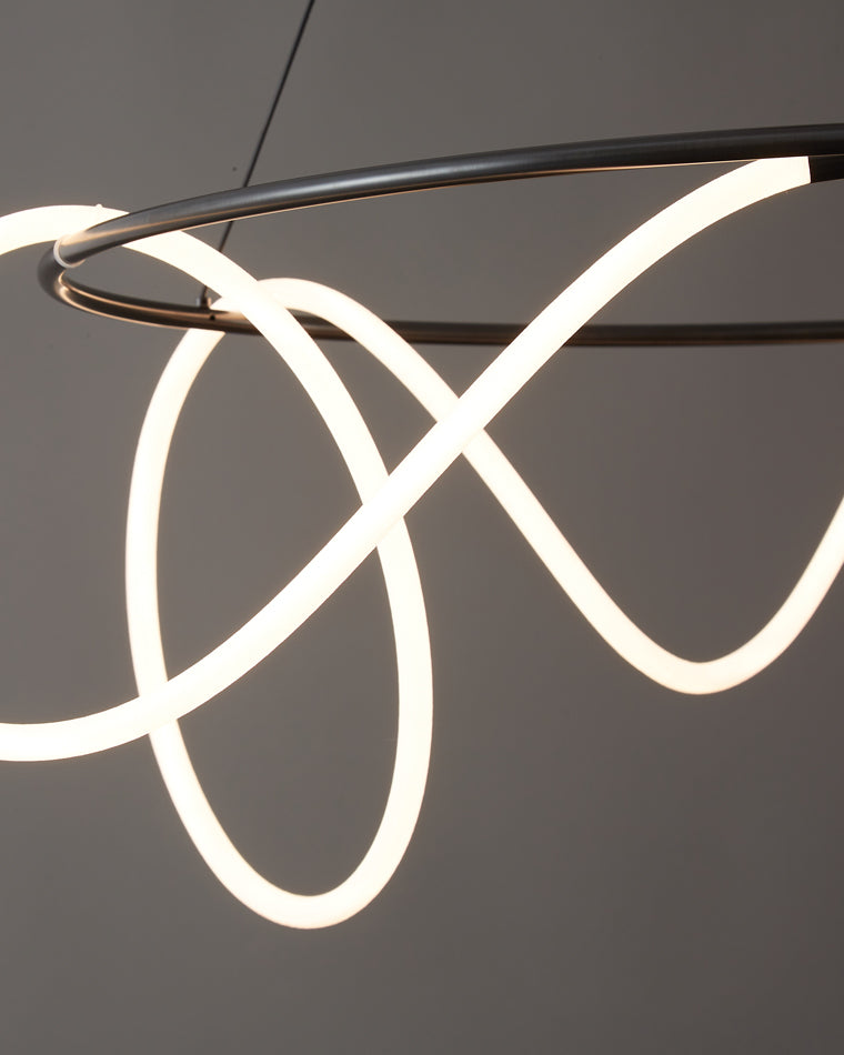 WOMO Rope Led Round Chandelier-WM2059b