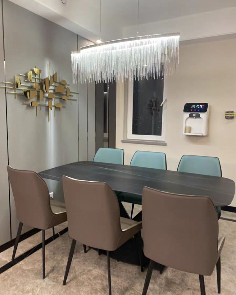 WOMO Fringe Linear Chandelier-WM2062b