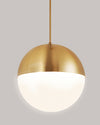 WOMO Prismatic/Milchglas Globe Pendelleuchte-WM2065 thumbnail