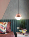 WOMO Prismatic/Milchglas Globe Pendelleuchte-WM2065 thumbnail
