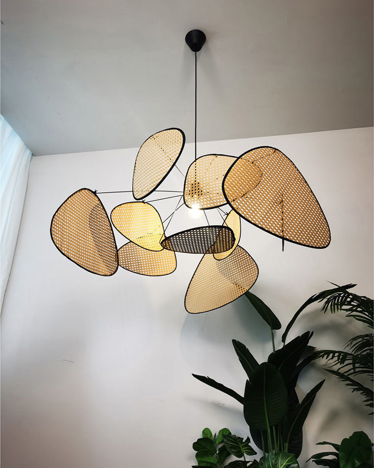 WOMO Rattan Pendant Light-WM2074