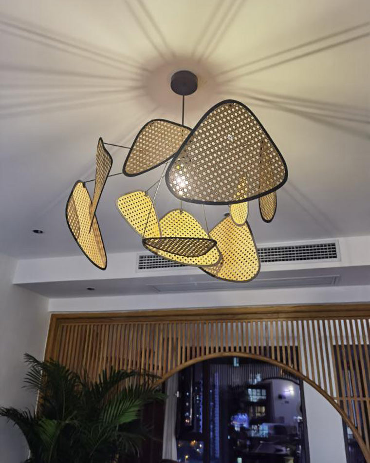 WOMO Rattan Pendant Light-WM2074