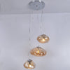 WOMO Pendelleuchte Kronleuchter Bunt Glas Treppenhaus-WM2101b thumbnail