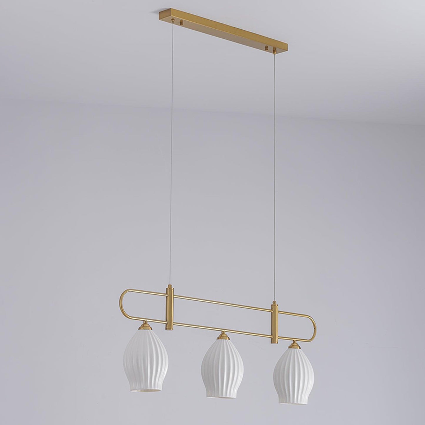 WOMO Ceramic Bud Linear Chandelier-WM2121b