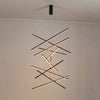 WOMO LED Kronleuchter Balken Metall Treppenhaus-WM2125 thumbnail