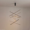 WOMO LED Kronleuchter Balken Metall Treppenhaus-WM2125 thumbnail