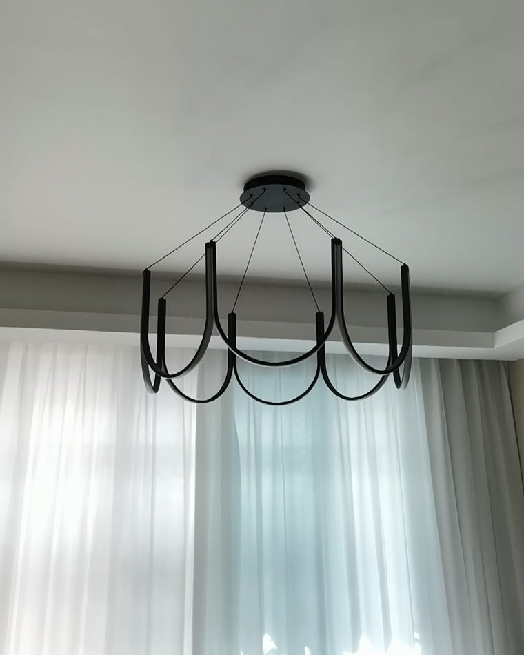 WOMO Minimal U-shaped Round chandelier-WM2143