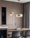 WOMO LED Pendelleuchte Rund Glas Küche Modern-WM2145 thumbnail