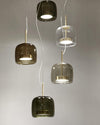 WOMO LED Pendelleuchte Rund Glas Küche Modern-WM2145 thumbnail