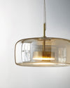 WOMO LED Pendelleuchte Rund Glas Küche Modern-WM2145 thumbnail