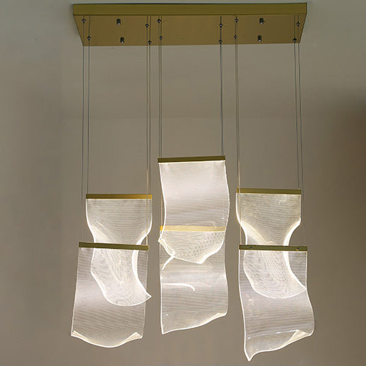WOMO Breeze Dimmable Acrylic Chandelier-WM2158