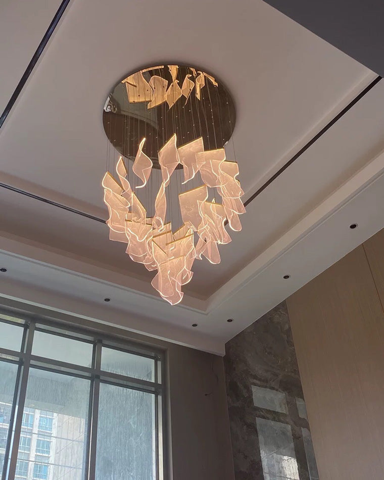WOMO Breeze Dimmable Acrylic Chandelier-WM2158