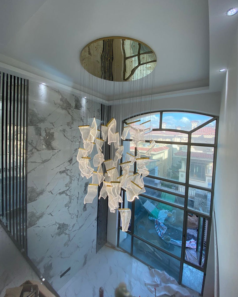 WOMO Breeze Dimmable Acrylic Chandelier-WM2158