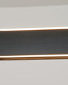 WOMO Schwarze lineare Pendelleuchte-WM2182 thumbnail