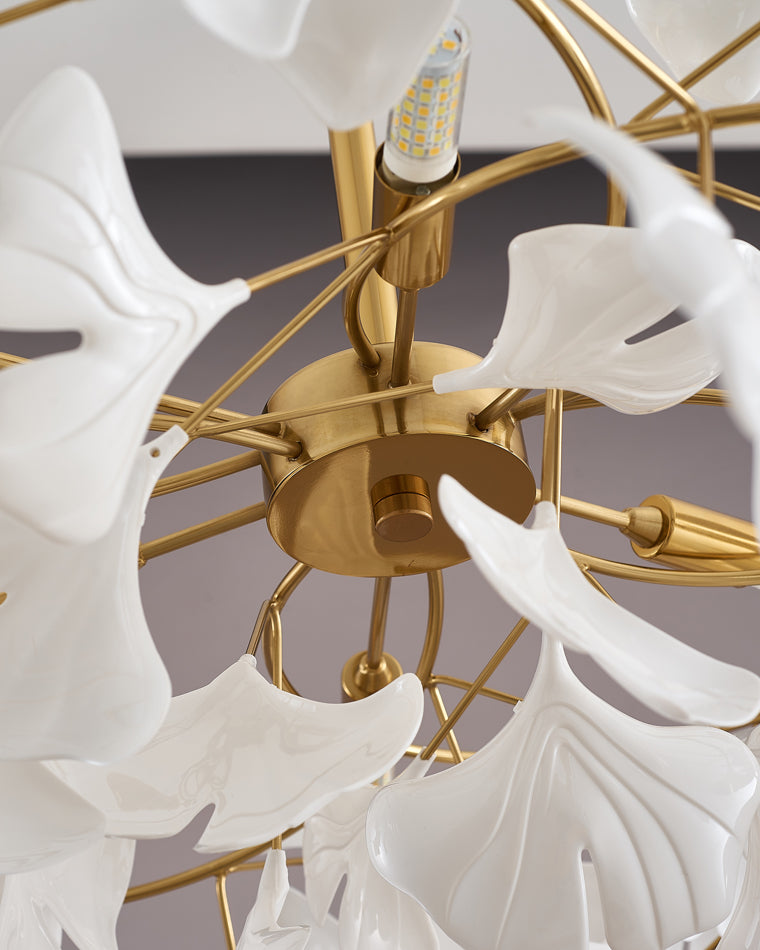WOMO Gingko Leaf Chandelier-WM2205