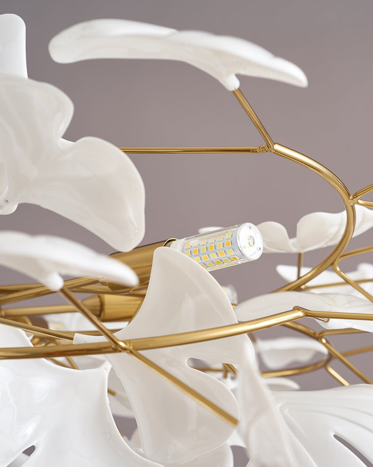 WOMO Gingko Leaf Chandelier-WM2205
