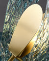 WOMO Edle Kronleuchter Blau Glas Wohnzimmer-WM2213b thumbnail