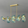 WOMO Pfauenblauer linearer Kronleuchter-WM2213c thumbnail