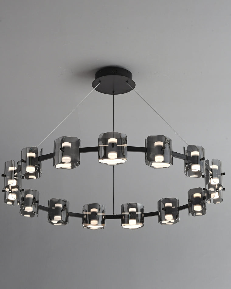 WOMO Modern Candle Round Chandelier-WM2218