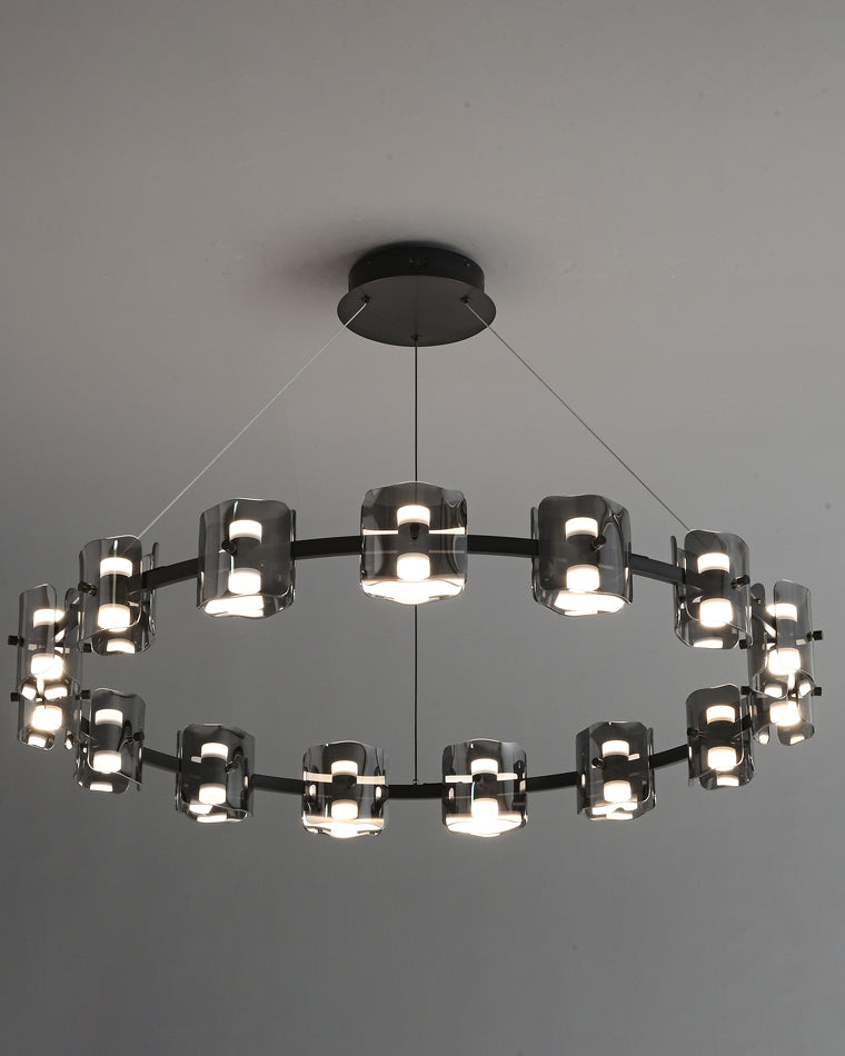 WOMO Modern Candle Round Chandelier-WM2218