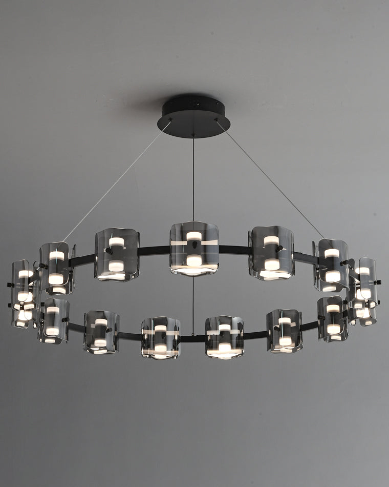 WOMO Modern Candle Round Chandelier-WM2218