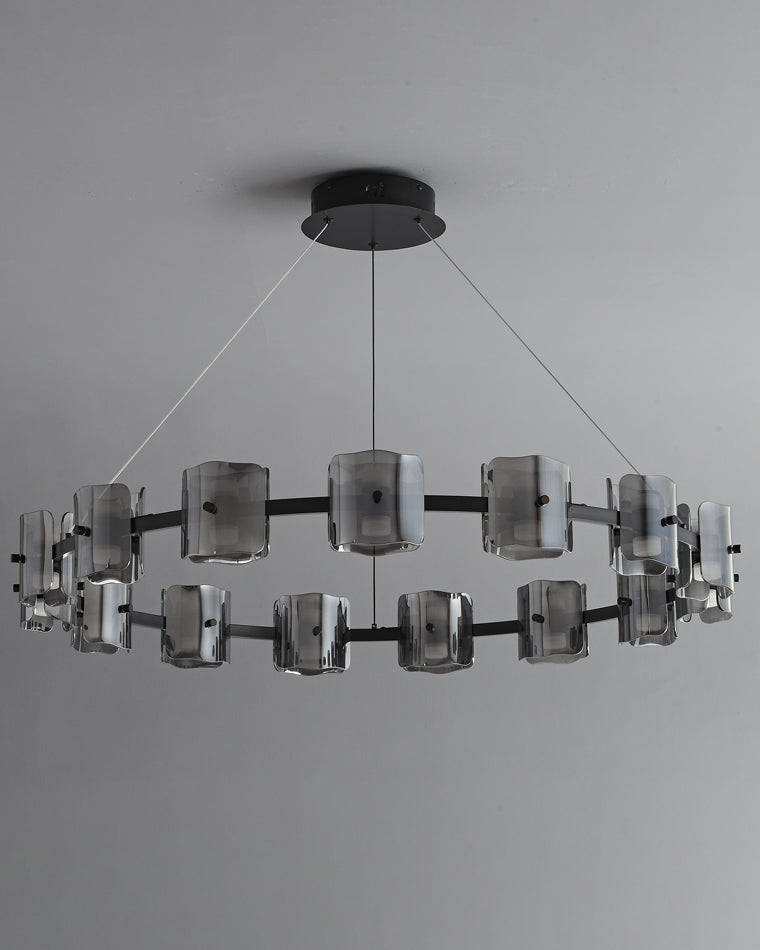 WOMO Modern Candle Round Chandelier-WM2218