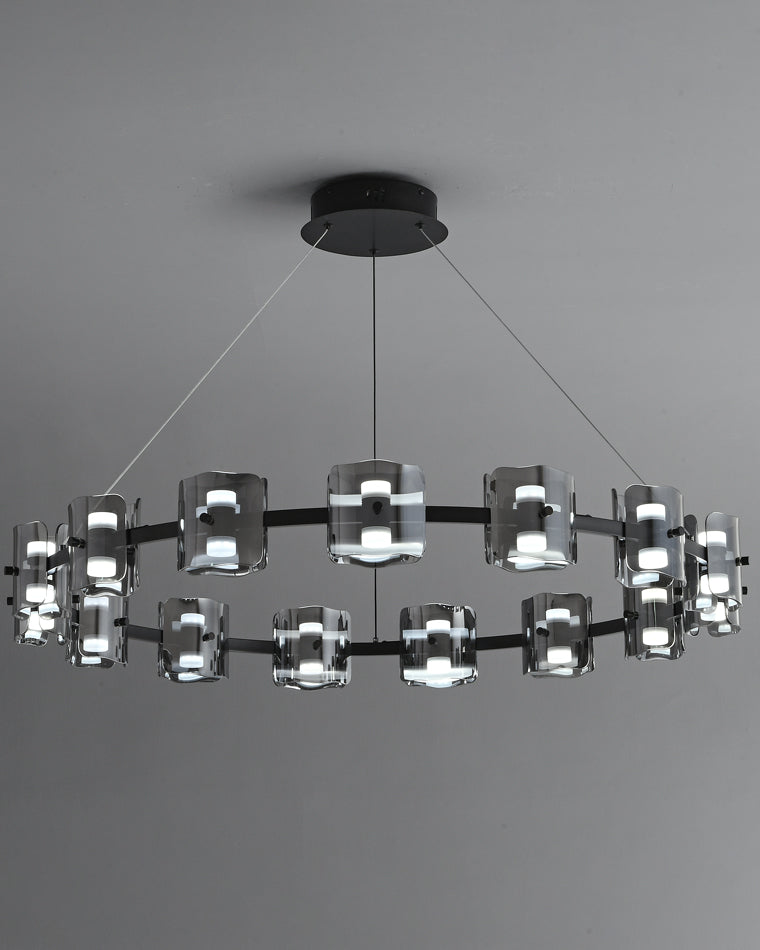 WOMO Modern Candle Round Chandelier-WM2218