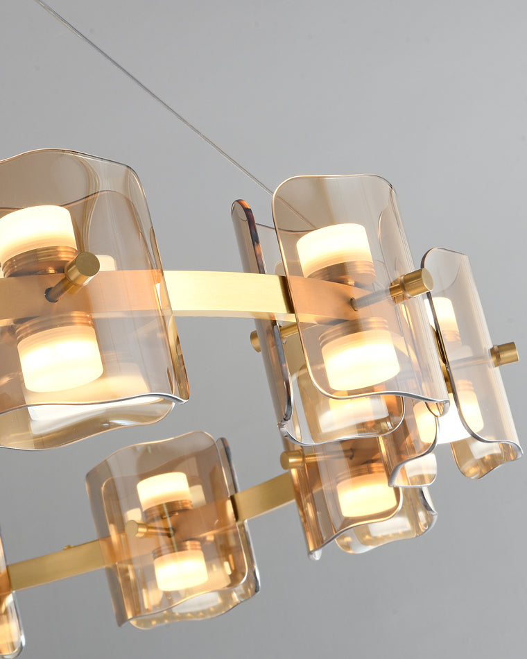 WOMO Modern Candle Round Chandelier-WM2218