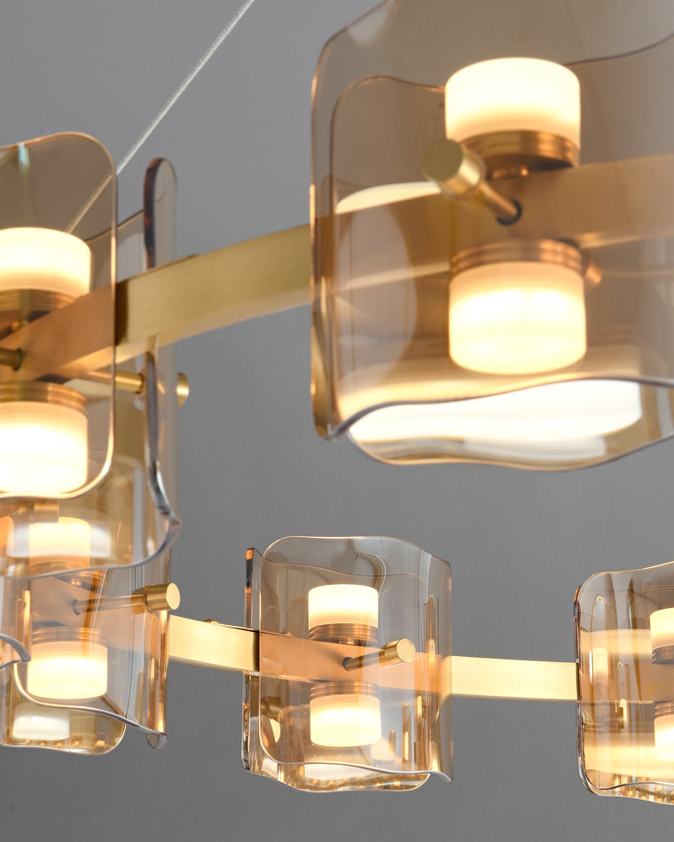 WOMO Modern Candle Round Chandelier-WM2218