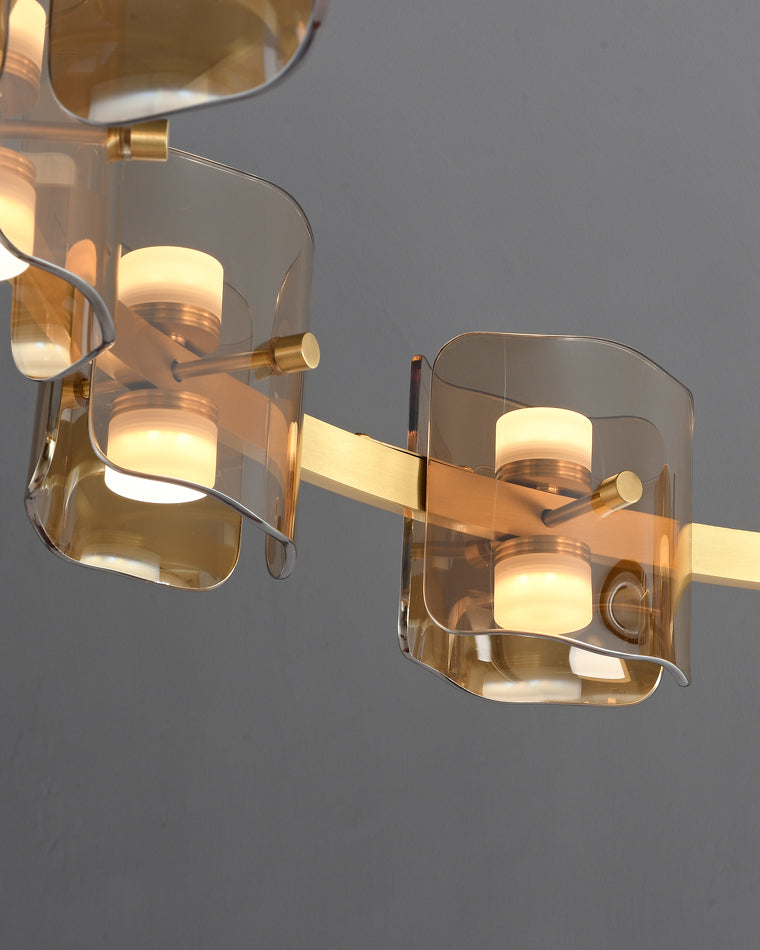 WOMO Modern Candle Round Chandelier-WM2218