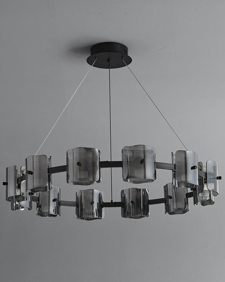 WOMO Modern Candle Round Chandelier-WM2218