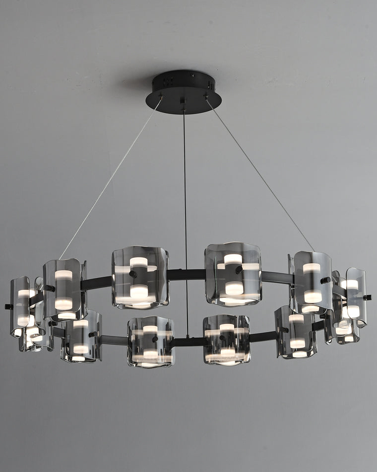 WOMO Modern Candle Round Chandelier-WM2218
