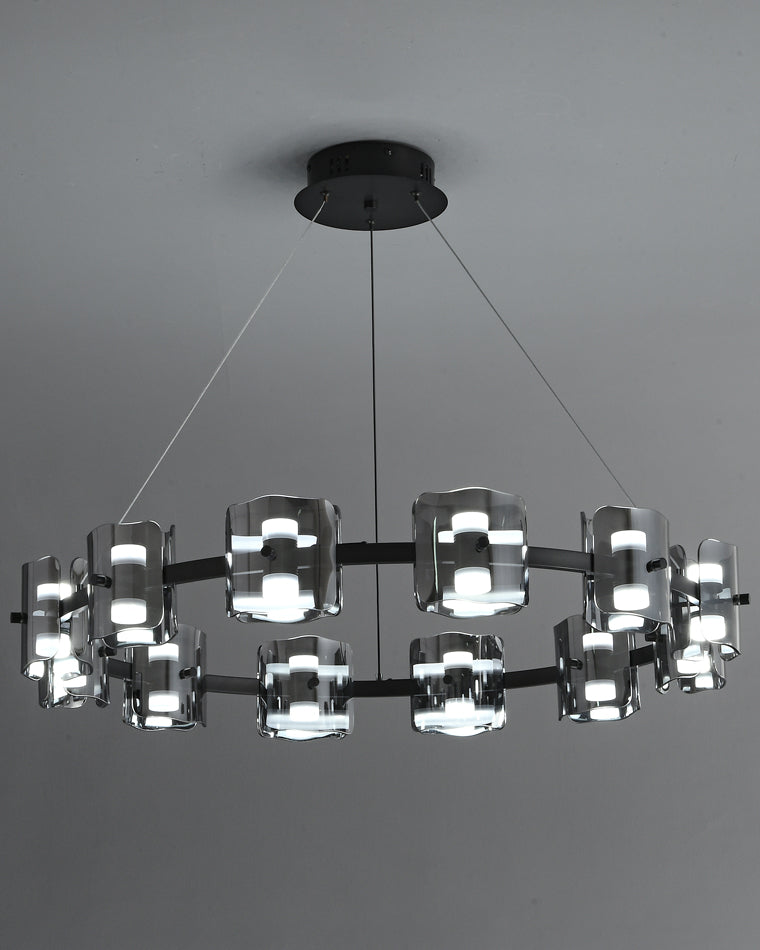 WOMO Modern Candle Round Chandelier-WM2218