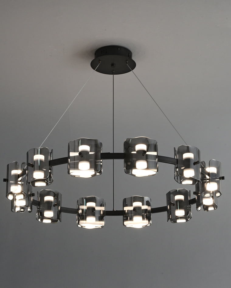 WOMO Modern Candle Round Chandelier-WM2218