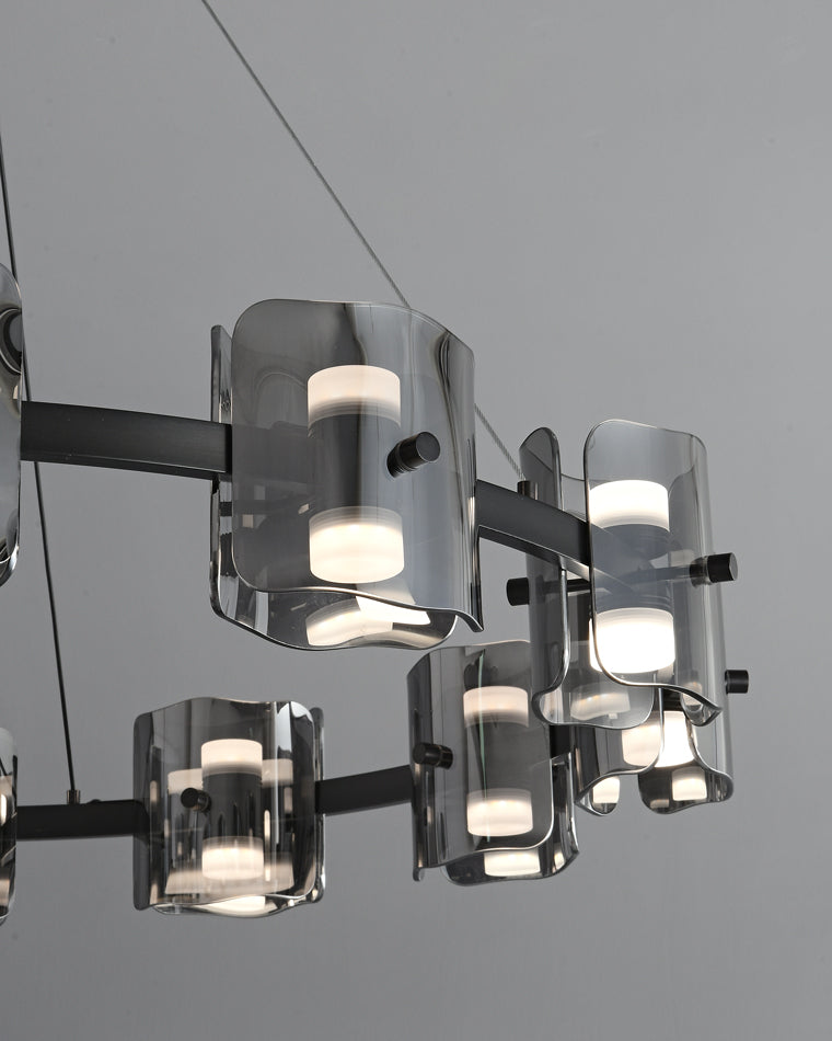 WOMO Modern Candle Round Chandelier-WM2218