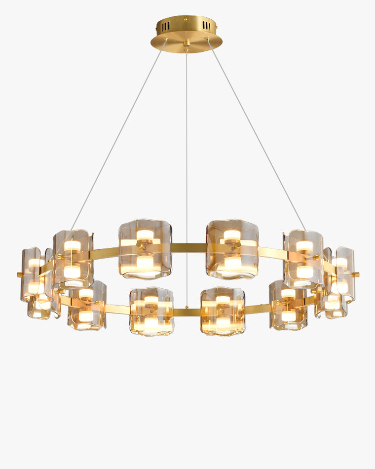 WOMO Modern Candle Round Chandelier-WM2218