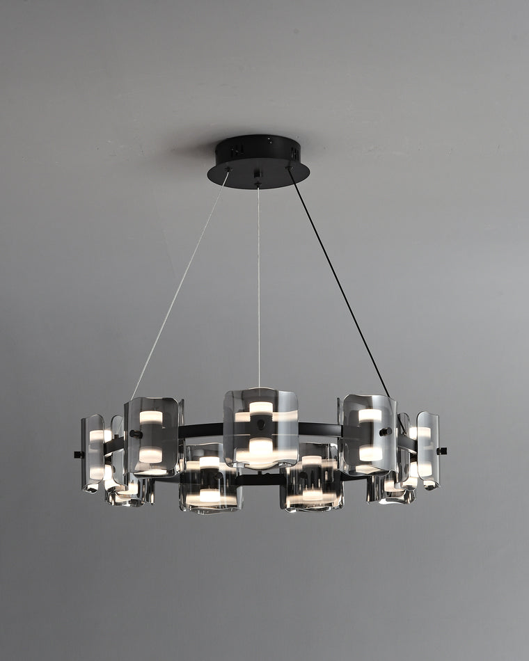 WOMO Modern Candle Round Chandelier-WM2218