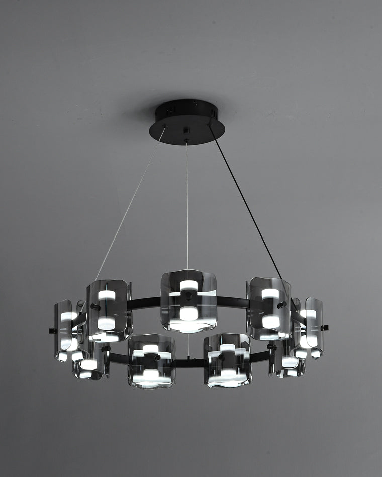 WOMO Modern Candle Round Chandelier-WM2218
