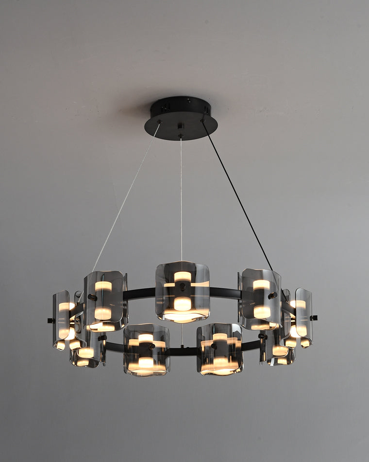 WOMO Modern Candle Round Chandelier-WM2218