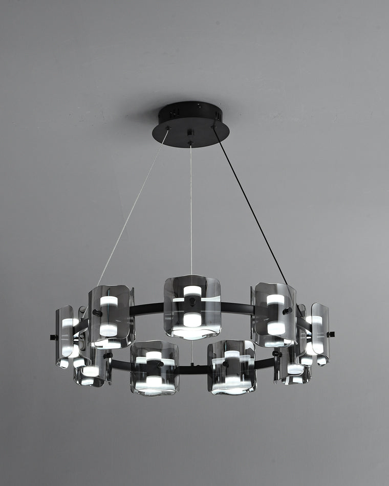 WOMO Modern Candle Round Chandelier-WM2218