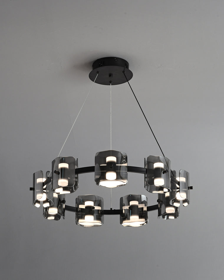 WOMO Modern Candle Round Chandelier-WM2218