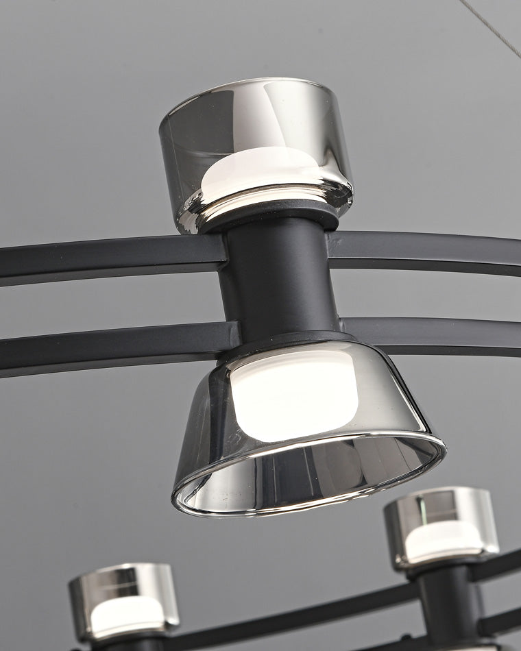 WOMO Modern Pillar Candle Round Chandelier-WM2224