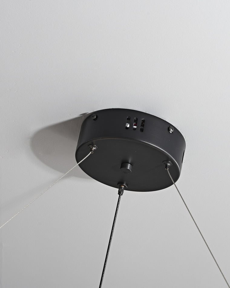 WOMO Modern Pillar Candle Round Chandelier-WM2224