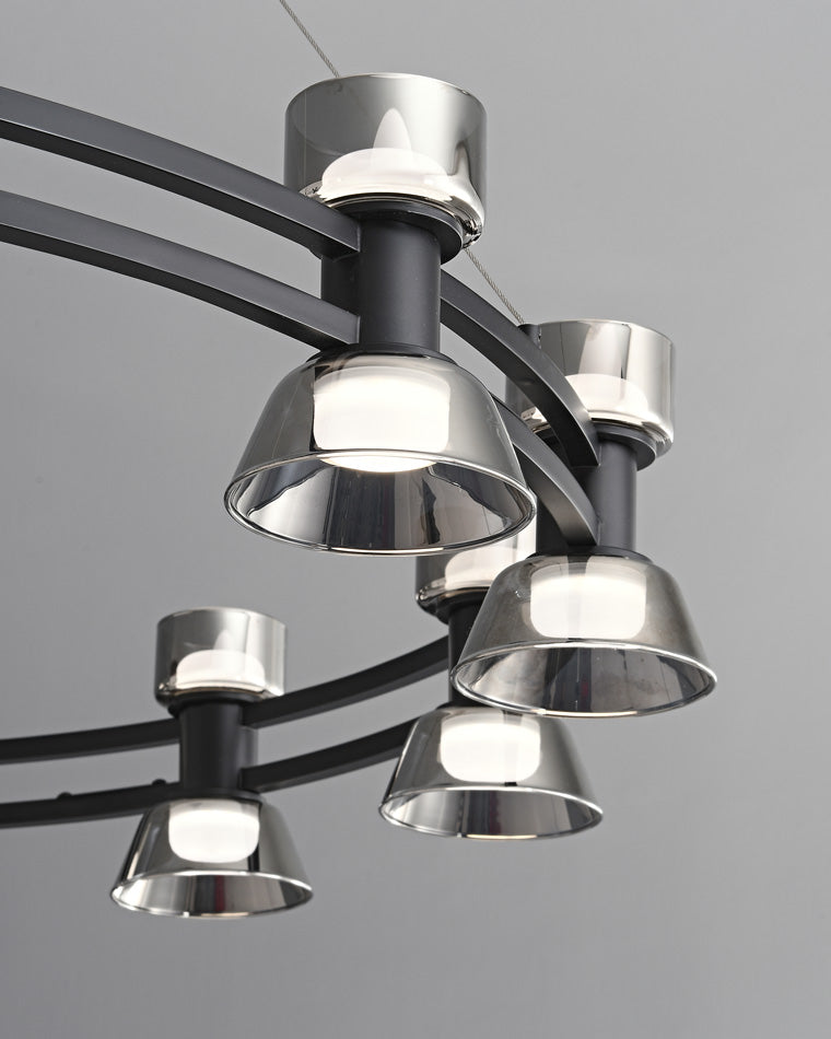 WOMO Modern Pillar Candle Round Chandelier-WM2224