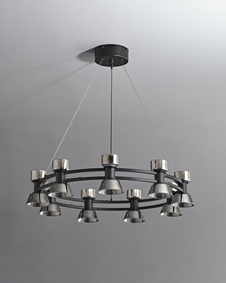 WOMO Modern Pillar Candle Round Chandelier-WM2224